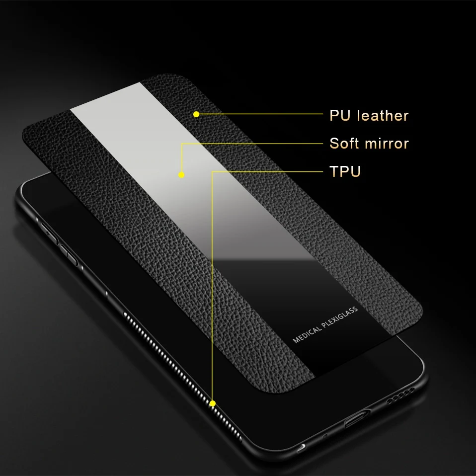 WHaY силиконовый чехол для Xiao mi Red 6A Coque кожаный телефона xiomi Xiaomi 8 A2 Lite x 2S Max 3 S2 6 Note 5 Pro