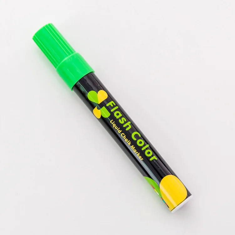 1PC New Creative Flash Color Erasable Highlighter For Fluorescent Plate Pens Liquid Chalk Marker Korean Stationery | Канцтовары для