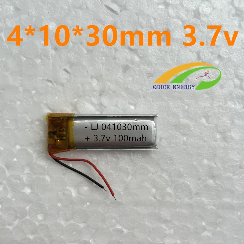 10pcs MP3 MP4 Bluetooth 401030 polymer rechargeable thium battery for 100mah | Электроника