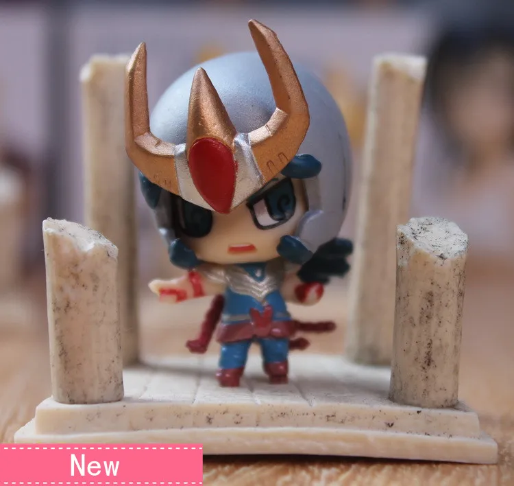 Аниме Saint Seiya ПВХ экшн-фигурка Коллекционная модель кукла игрушка 7 см (7 шт./компл.)