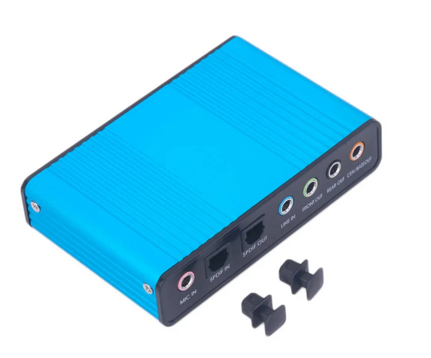 Внешняя звуковая карта USB 2 0 6 канальная S PDIF 5 1 оптическая объемная конвертер для