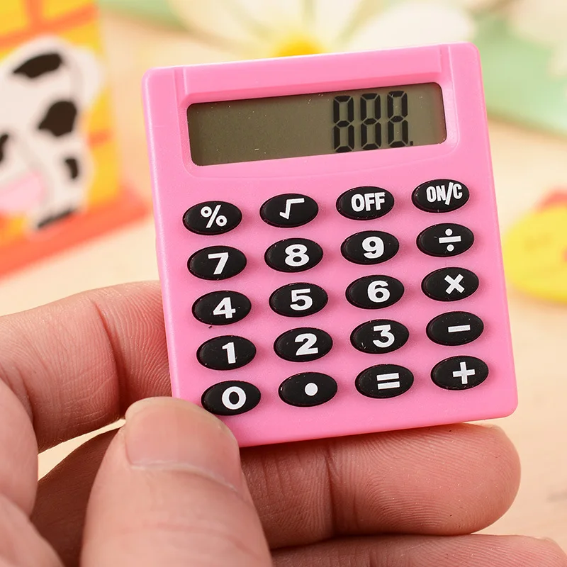 Мини Калькулятор Студент Канцелярские Карманный 8 Разрядный | Компьютеры и офис