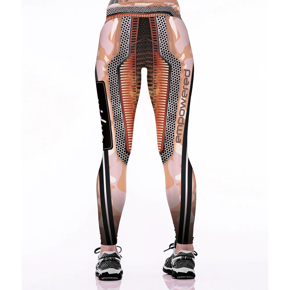 Леггинсы унисекс с 3D Цифровым принтом эластичные в стиле хип хоп|fitness legging|digital