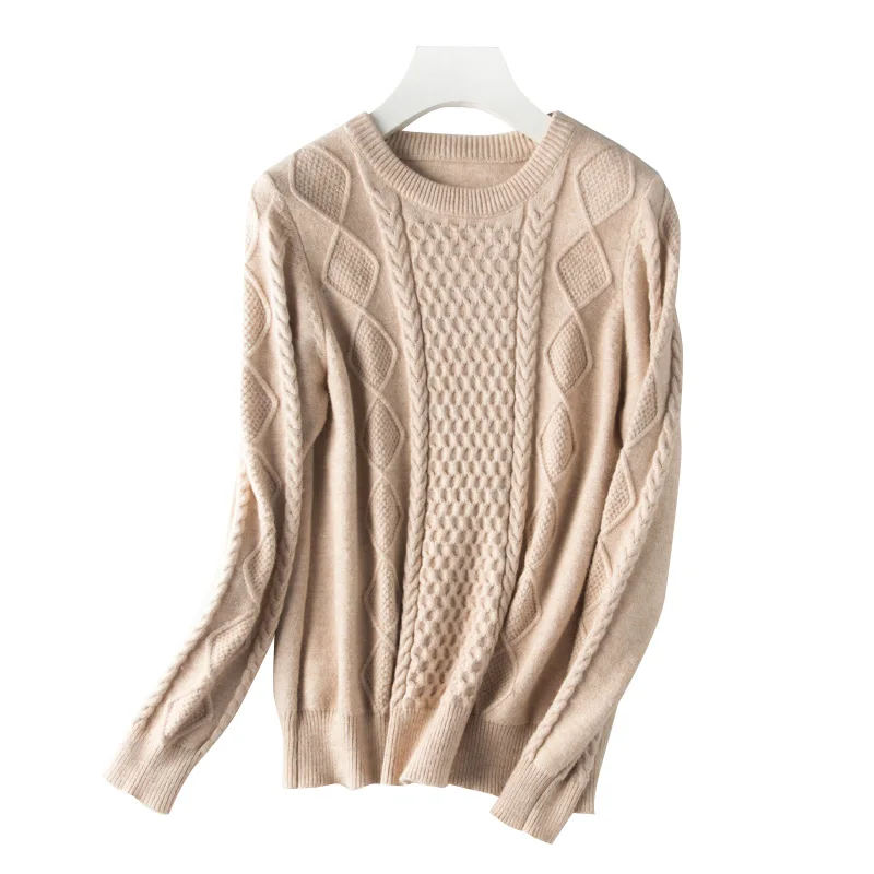 Thicken Cashmere Soft O-eneck Sweaters and Pullovers for Women Warm Autumn Winter Fluffy Jumper Female Brand | Женская одежда