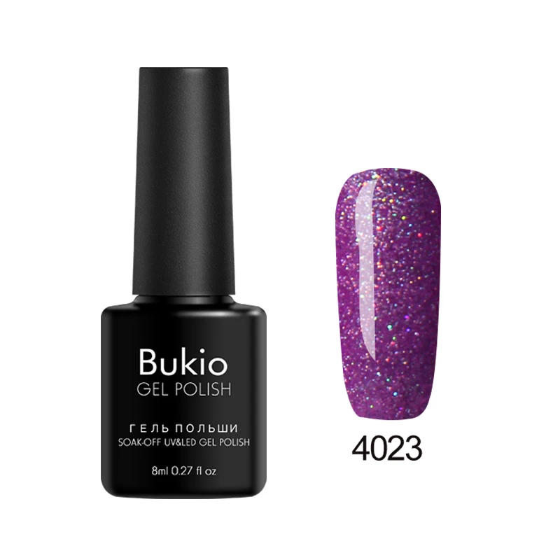 Новинка 2019 неоновый УФ Гель лак Bukio для ногтей счастливого цвета набор маникюра