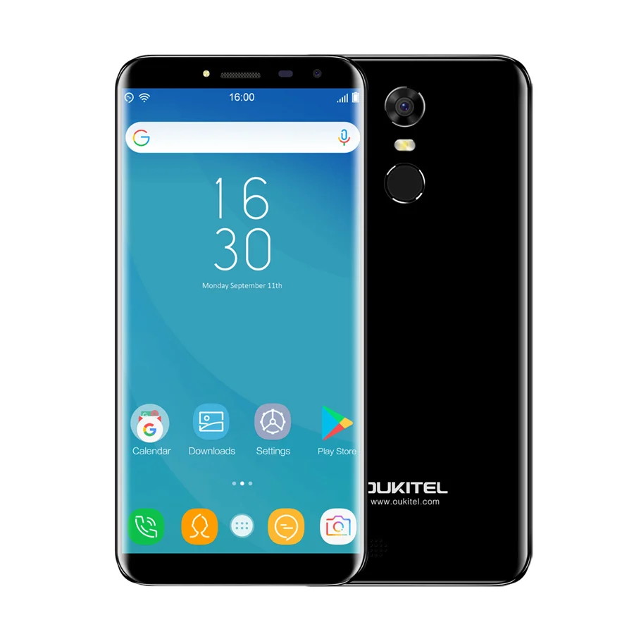 Мобильный телефон Oukitel C8 5 дюймовый HD дисплей 18:9 Infinity Android 7.0 2 ГБ ОЗУ 16 ПЗУ MTK6580A