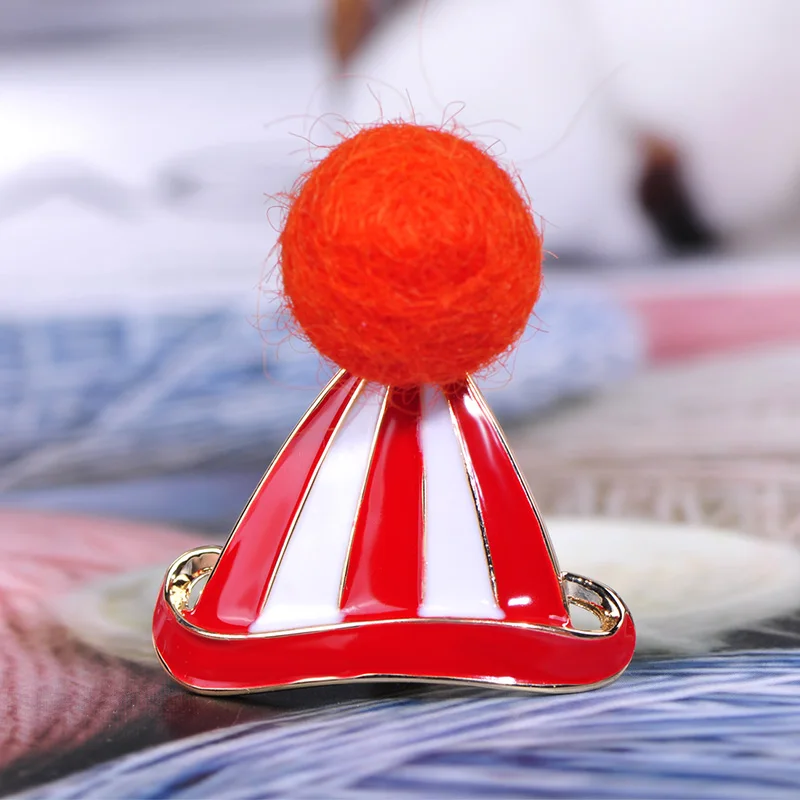 Funmor брошь шляпа эмалированные булавки украшения из войлока для женщин и девочек