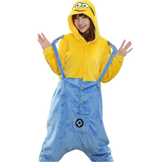 Цвет: желтый Животные костюм единорога для взрослых девочек Onesie Фланелевая пижама «Человек-паук», «панда» для Хэллоуина Для женщин аниме Маскировка цельный костюм - Цвет: Цвет: желтый