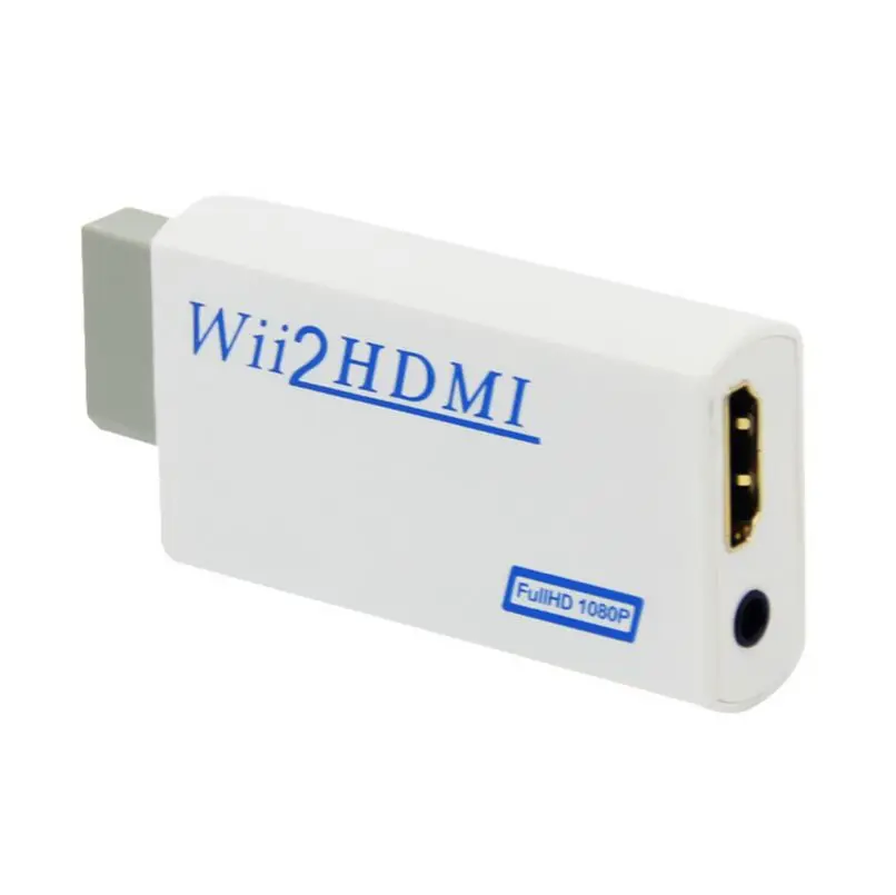 Переходник Wii штырь-гнездо HDMI 3 5 мм аудио видео 1080 P адаптер для HDTV монитора |