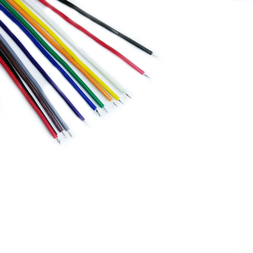 20 шт. перемычка Dupont Line 30 см с одной головкой 1007 # 26AWG 1P 2 3 4 5 6 7 8 10 12-контактный разъем