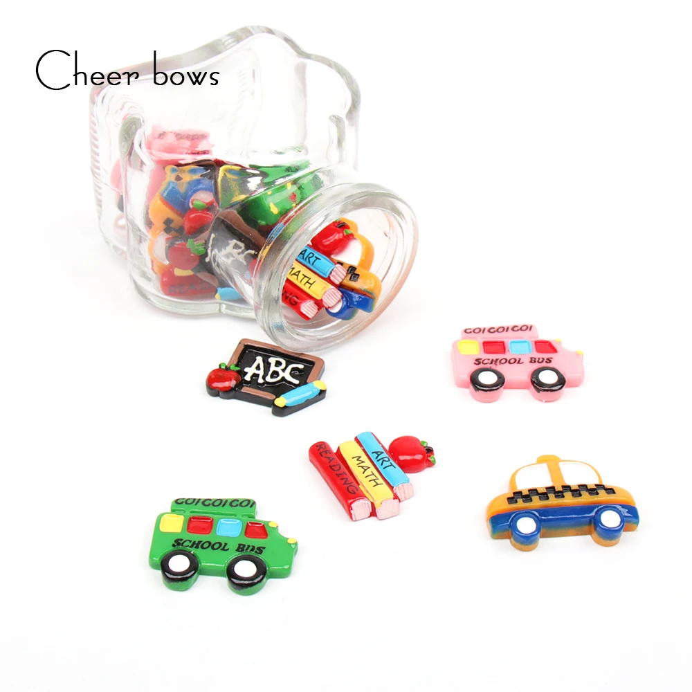 Пластыри для чербантов 10 шт. пластыри из смолы школьные книжки автобусы