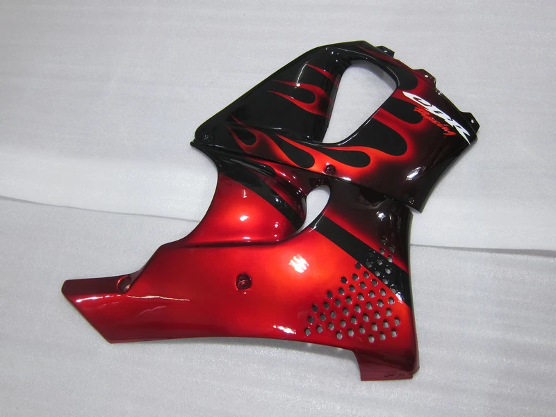 Набор пластиковых обтекателей высокого качества для Honda CBR900RR 96 97 red flames black набор