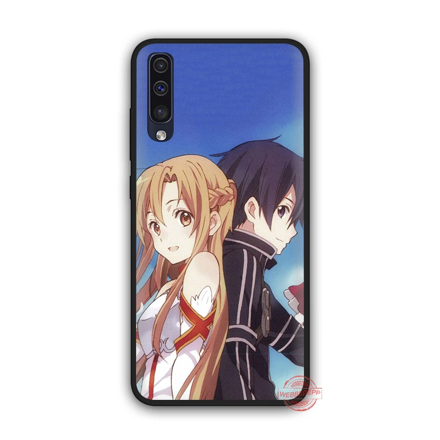 WEBBEDEPP анимэ Sword Art Online(SAO), мягкий чехол для телефона для samsung A50s A40s A30s A20s A10s A60 A70 M10 M20 M30 M40 чехол s - Цвет: 3