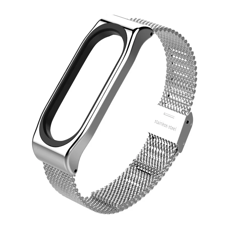 Оригинальный ремешок Mijobs Milanese для Xiaomi Mi Band 3 несколько браслетов на выбор