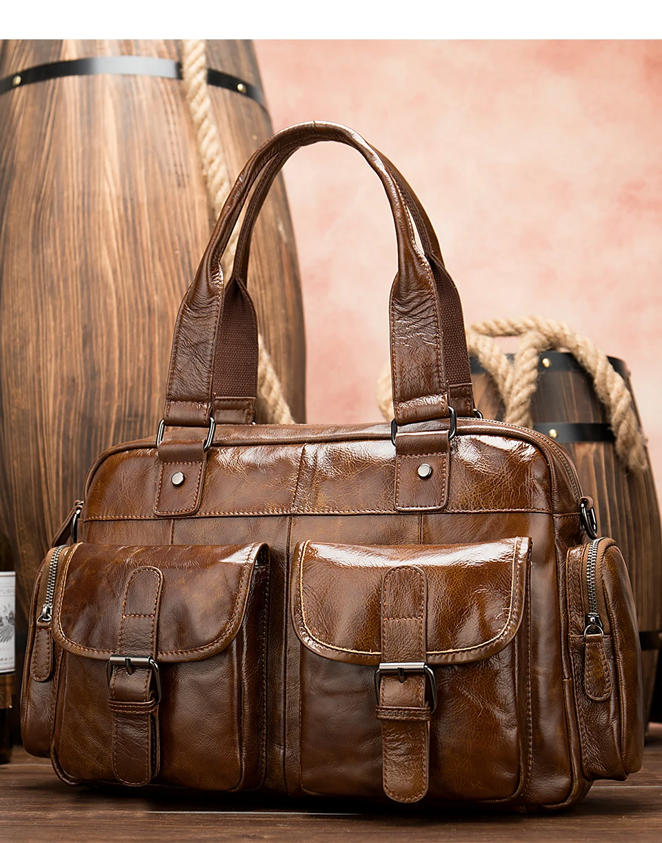 briefcases man business genuine leather men bag men briefcases mens messenger bag leather briefcase business office bags for men