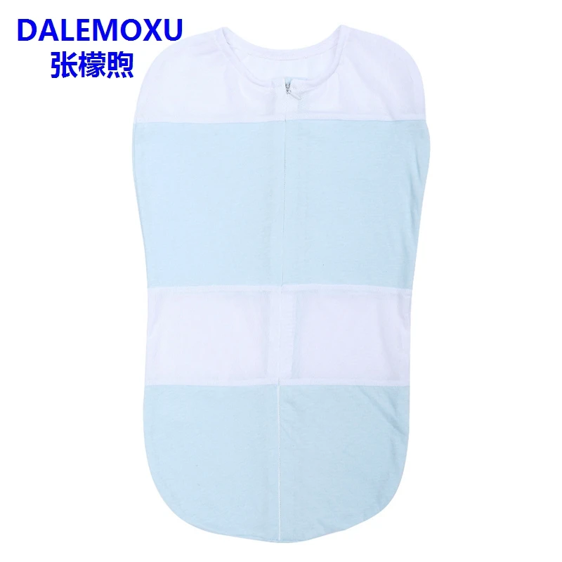 DALEMOXU, 2 шт., детский спальный мешок-кокон, конверт для новорожденных 0-9 месяцев, хлопковые пеленки, весенне-летние детские постельные принадлежности