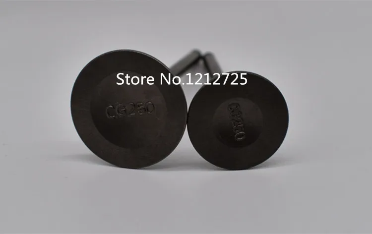 Клапан мотоцикла CB250 CQR250 клапана двигателя CB 250 клапан