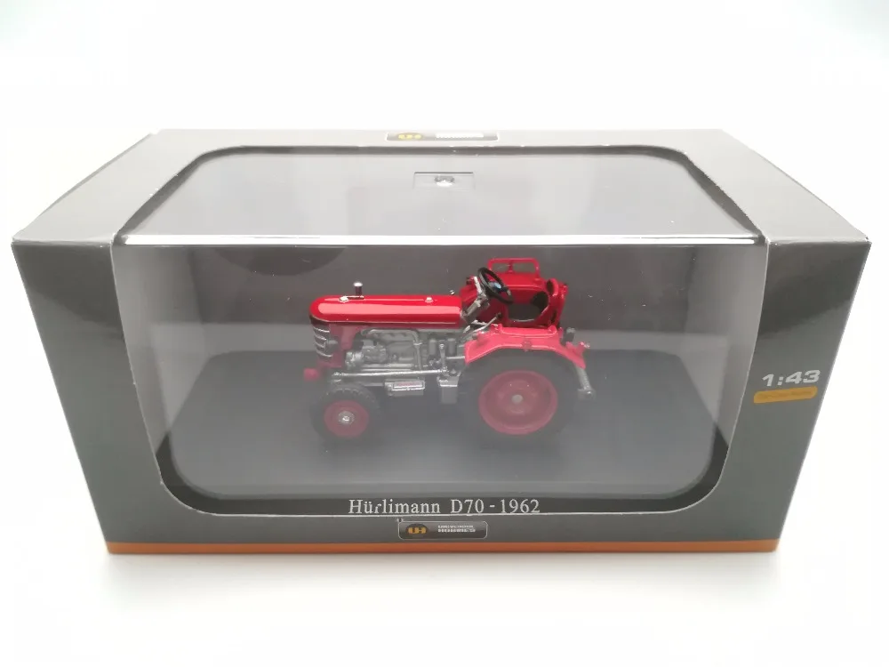 Бутиковый игрушечный автомобиль UH 1:43 Hurlimann D70 1962 из сплава игрушки для детей