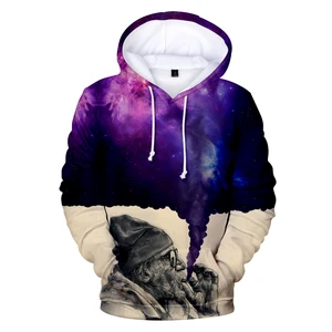 Толстовки с капюшоном, Новое поступление, мужские пуловеры с длинным рукавом на осень и зиму, забавные повседневные толстовки с 3D принтом для курения