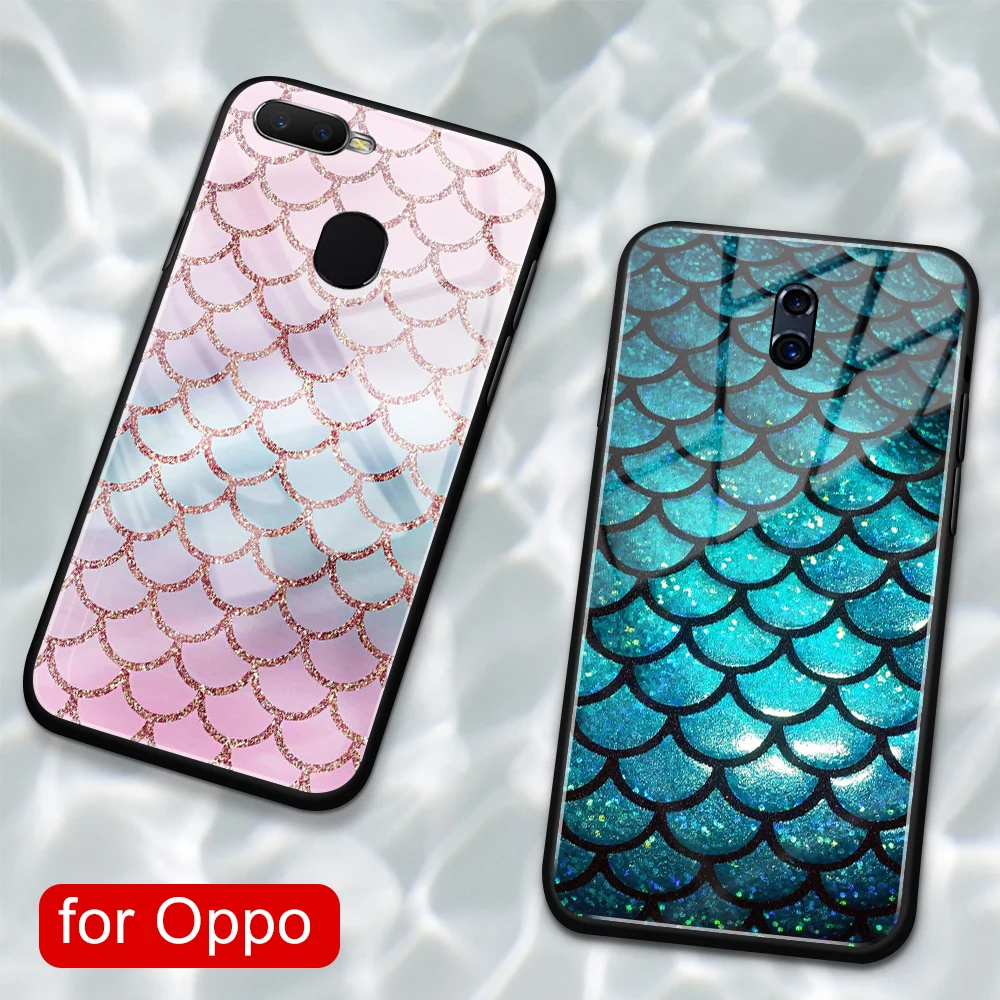 

Чехол для Oppo R9s plus, стеклянный чехол для Oppo R9 R9S R11 R11S Plus R17 R15 F9 Pro Find X A7X Reno