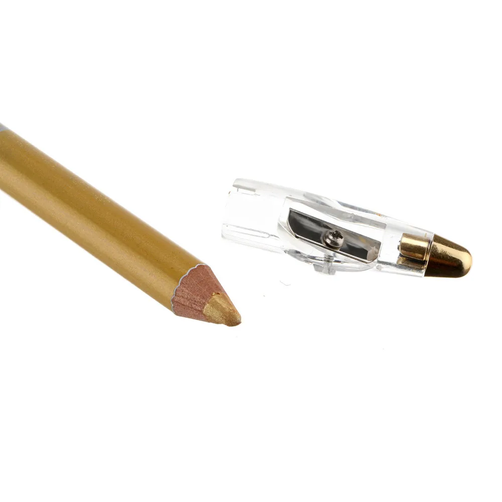 20 шт./лот золотой и серебряный макияж Дуо тени для век карандаш ручка