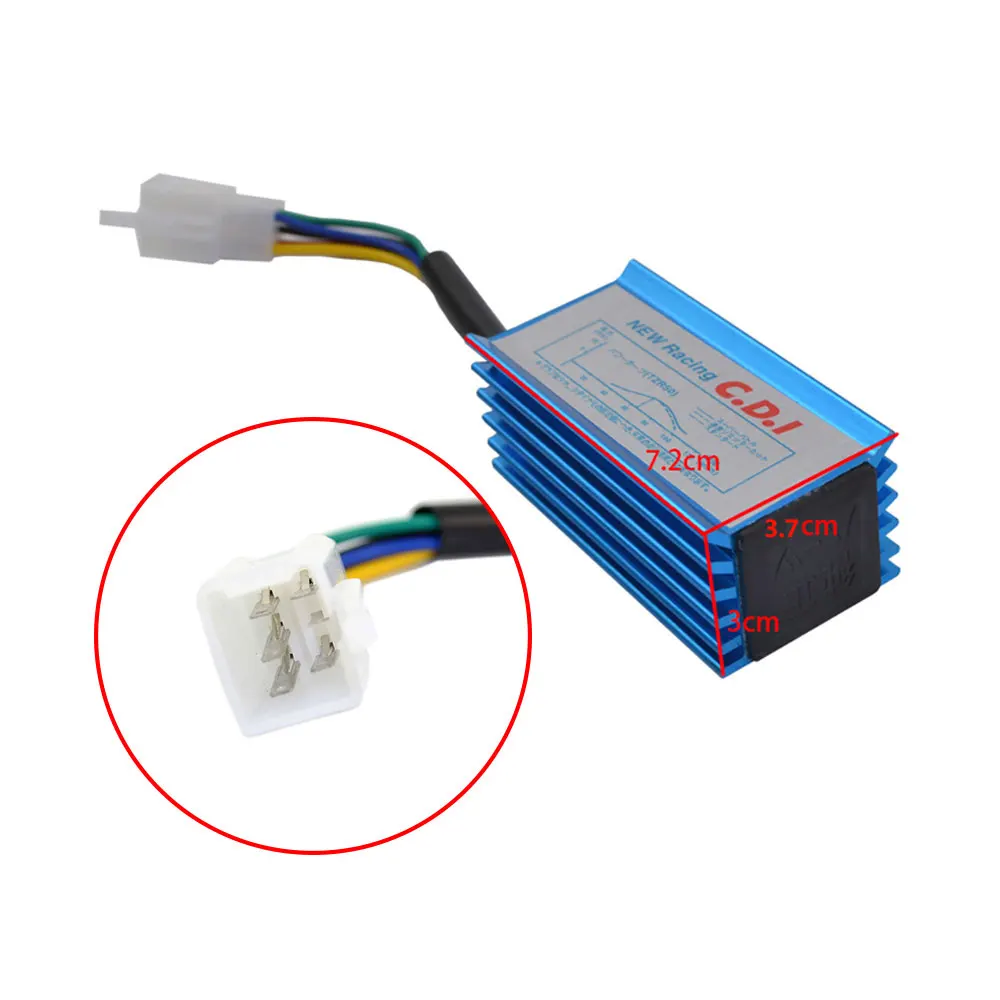 5 Pin высокопроизводительных гоночных AC CDI для GY6 50cc 70cc 90cc 110cc 125cc 4-тактный ATV Dirt Pit Bike скутера/мотоцикла из D30