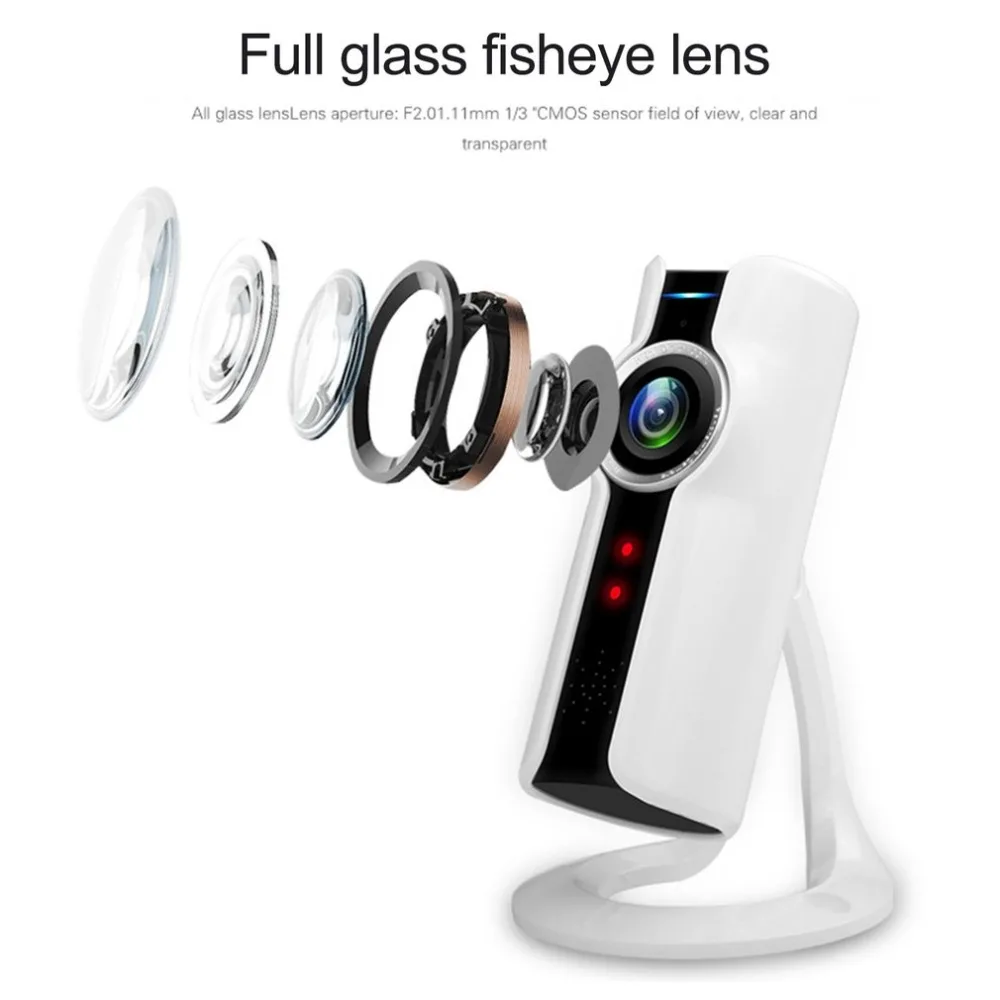 LESHP VR 180 градусов панорамная камера 720P HD Wifi Пульт дистанционного управления