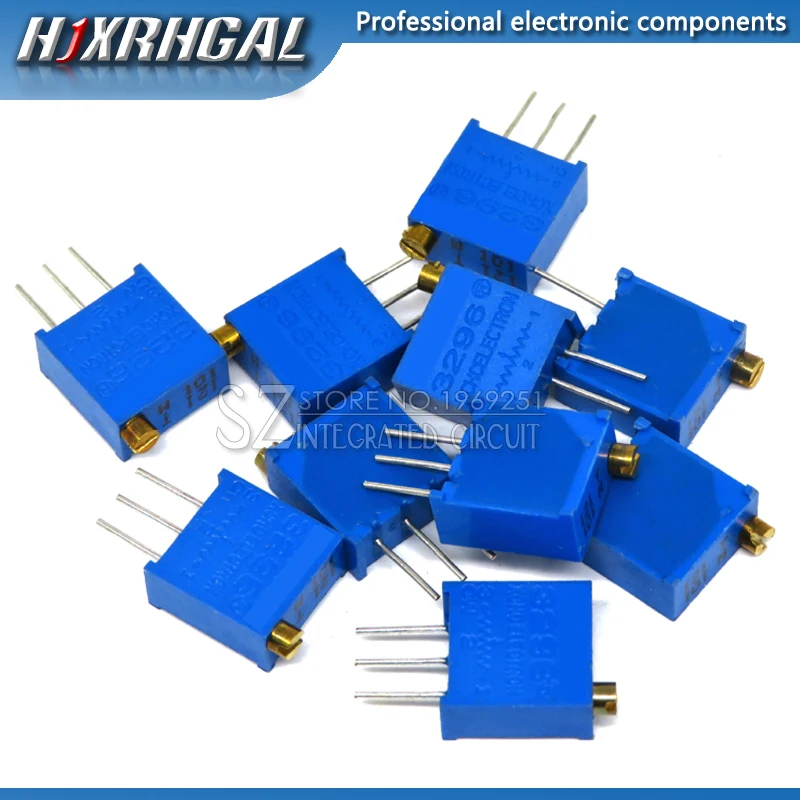 10 шт. 3296W 1 503LF 3296 W 50 K ohm 503 W503 Триммер Потенциометр|Потенциометры| |