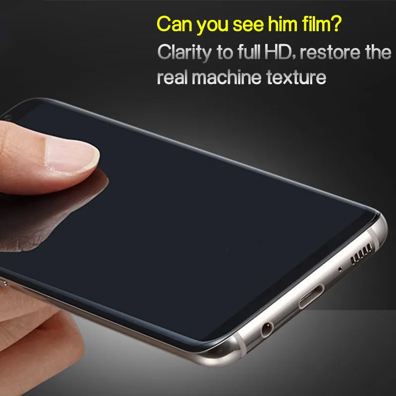 3D изогнутый протектор экрана для Samsung Galaxy S9 S9Plus S8 S8Plus Note 8 S7 Edge мягкая защитная