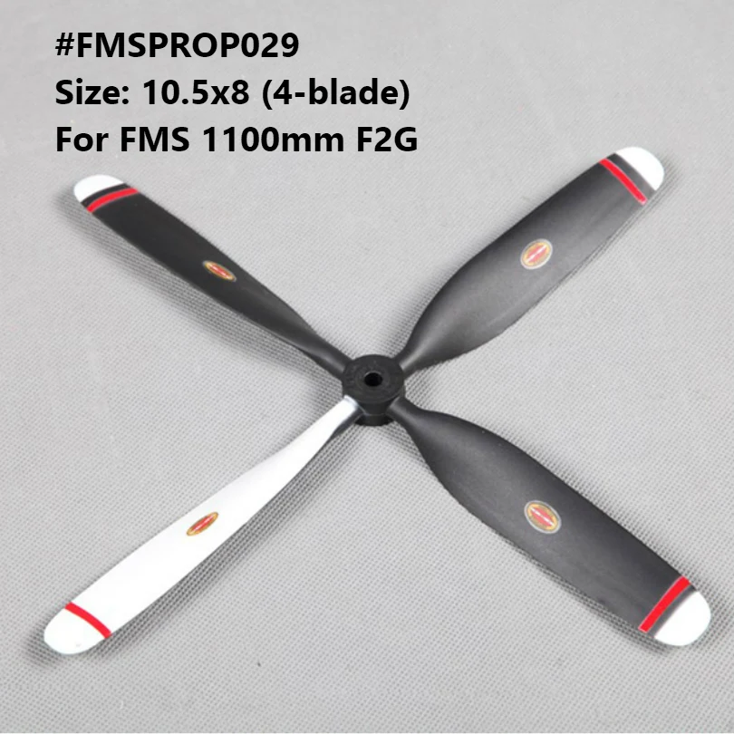 FMS ROCHOBBY 1100 мм 1 м F2G F4U Corsair пропеллер 10 5*8 дюймов 4 лезвия FMSPROP029 радиоуправляемый
