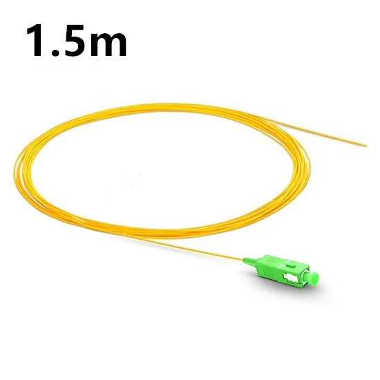 Одномодовый волоконно-оптический кабель 1 5 м SC APC Simplex 9/125 G657A FTTH pigtail | Мобильные