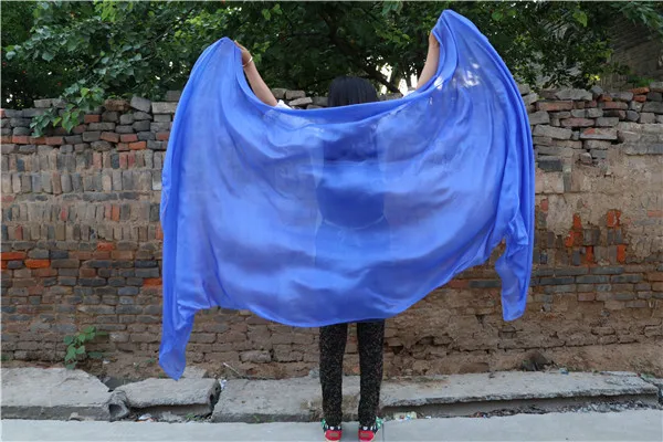 Бесплатная доставка дешевый однотонный шелковый шарф 250*114 см шаль реквизит для