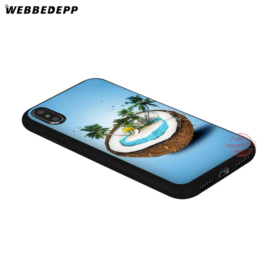 Мягкий силиконовый чехол WEBBEDEPP для iPhone 8 7 6S 6 Plus 11 Pro XS Max XR X 5 5S SE | Мобильные телефоны