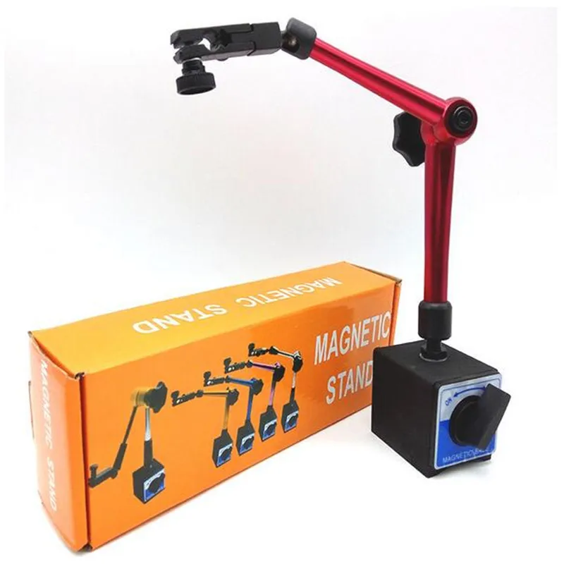 

Mini Magnetic Flexible Base Holder Stand for Digital Level Dial with Clamping Frame Test Indicator Tools stand Tool
