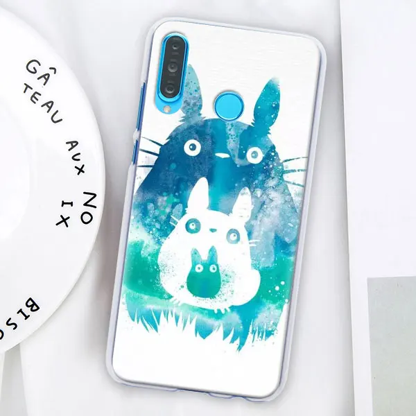 012 Тоторо Унесенные призраками Ghibli Miyazaki чехол для телефона coque для huawei P30 Pro P10 P20 P30 Lite P8 P9 Lite P Smart Plus чехол - Цвет: 012