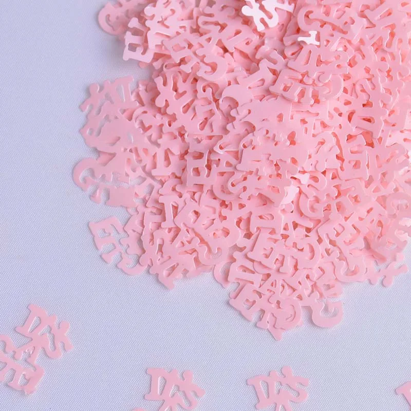 

1bag It is a boy it is a girl Party Confetti Pink/Blue Tissue Baby Birthday Shower Table Decoration Kids Birth Party Supply