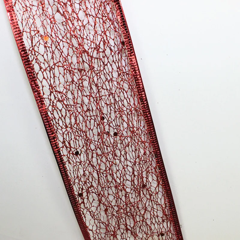 Большие рождественские украшения красные ручной работы домашние цветы бант