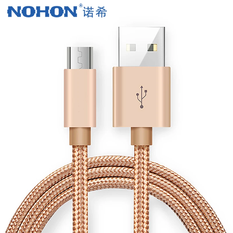 NOHON микро USB кабель для быстрой зарядки Samsung S7 S6 Xiaomi Redmi Note 5 Huawei Android мобильный