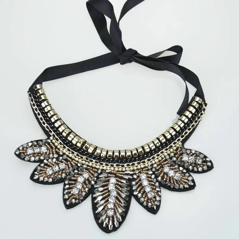 Европейская и американская мода богемное короткое ожерелье с разноцветными