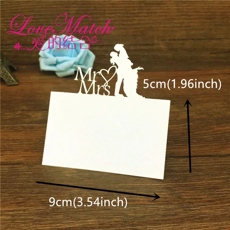 40 шт. Жених и невеста лазерная резка для свадьбы банкетные карточки рассадки имя