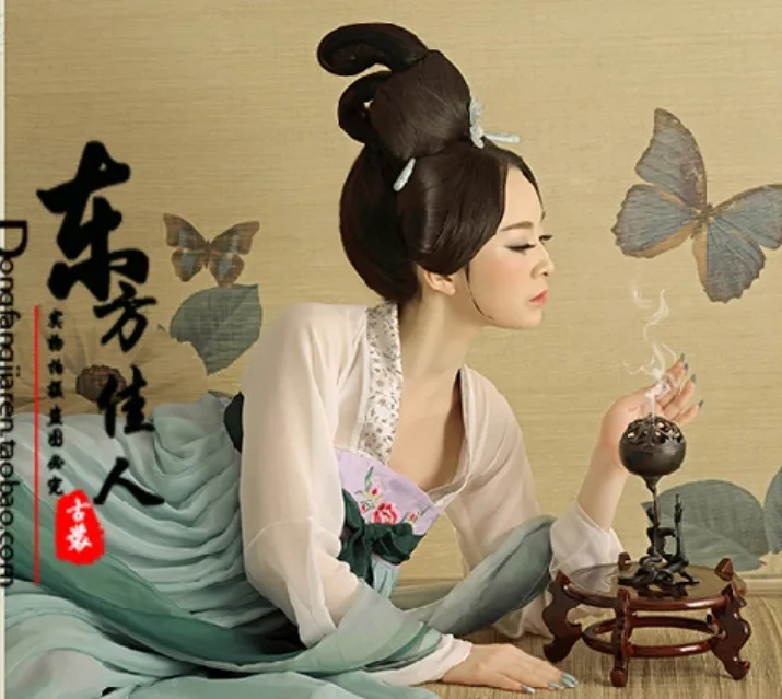 Костюм Ци Луо Сян Тан с высокой талией костюм рукн Дворцовая горничная