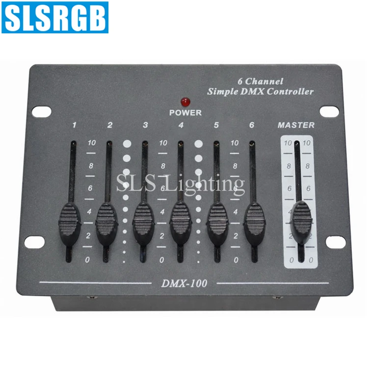 SLS 1321 6CH простой dmx 512 сценический светильник консоли 6 каналов dj пульт ing мини
