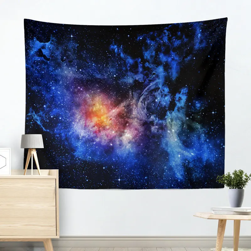 Прямоугольный гобелен Hubble Star Galaxy пляжное полотенце коврик для йоги одеяло