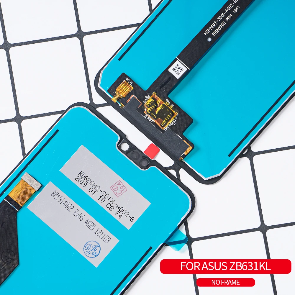 ЖК-дисплей OTMIL 6 26 ''Для Zenfone Max Pro (M2) ZB630KL сенсорный экран дигитайзер рамка в