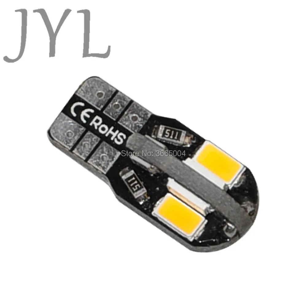 10 шт. Canbus Error Free T10 8 5730 SMD СВЕТОДИОДНЫЙ Автомобильный боковой клиновидный