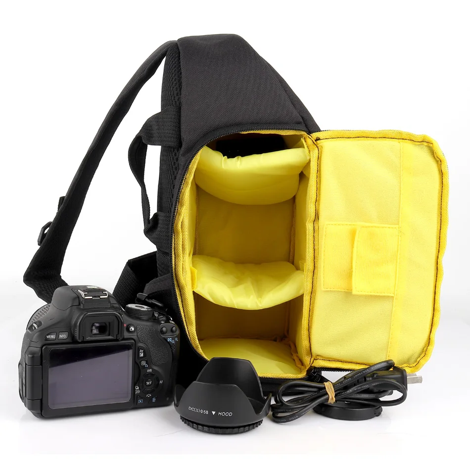 Сумка для DSLR камеры слинг рюкзак чехол Sony Alpha A3500 A77 A99 A7 Mark II 2 3 A3000 A37 A55 A55V A56 A57 A58 A65