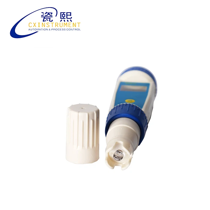 Портативный цифровой рН метр с IP67 водонепроницаемым двойным жк дисплеем и