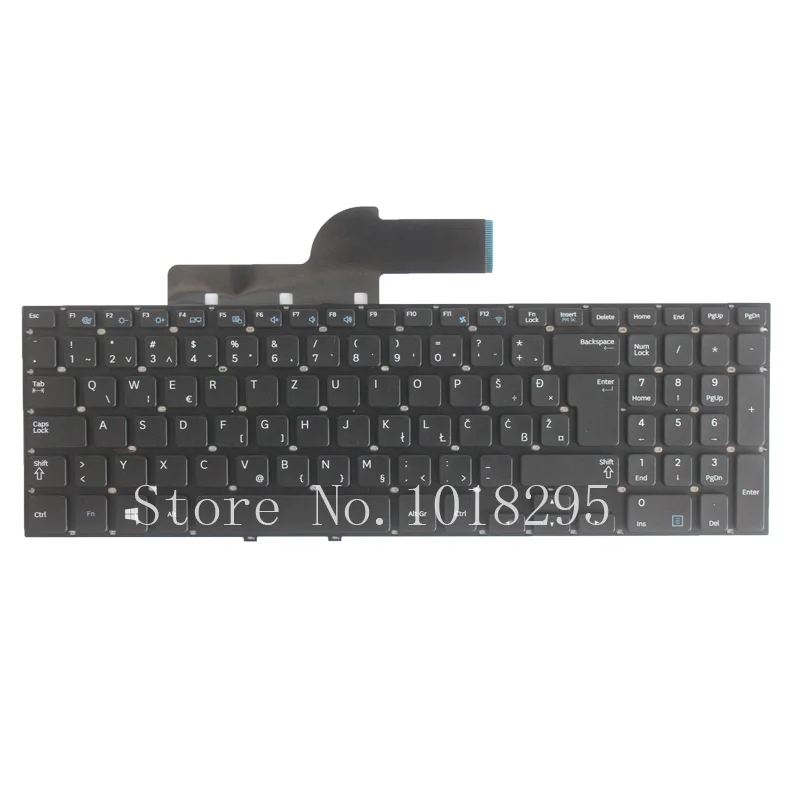 Новая клавиатура Словения для ноутбука Samsung NP355E5C NP350V5C NP355V5C NP550P5C NP355E5X NP355V5X E5C V5
