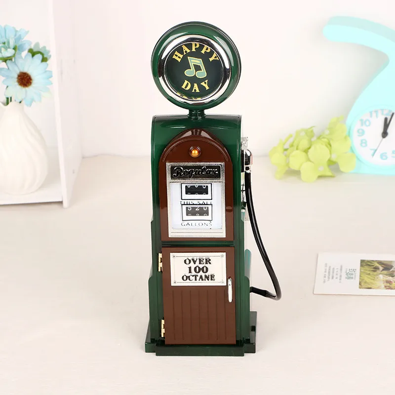 Ретро модель танкера музыкальная шкатулка украшение для дома пластиковая ручная