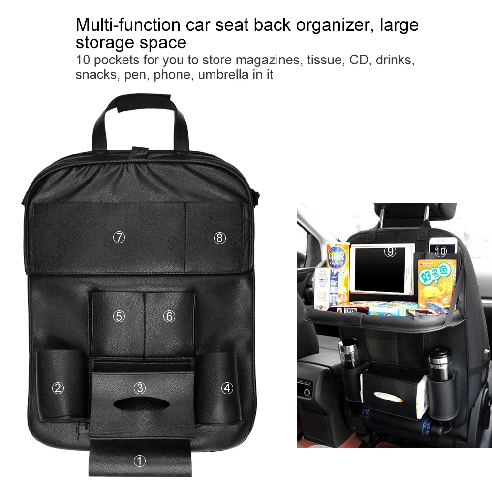 Onever Высококачественная сумка Органайзер из искусственной кожи для